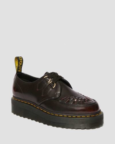 Tenis De Plataforma Dr Martens Sidney Arcadia Cuero Creeper Para Mujer DR5160W